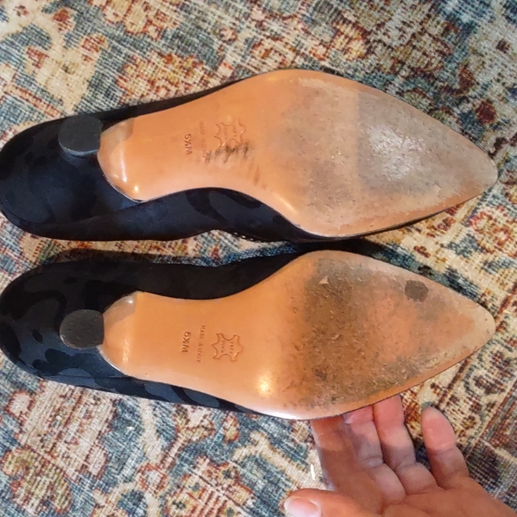 Vintage Garolini Jacquard Heels - Picture 3 of 5